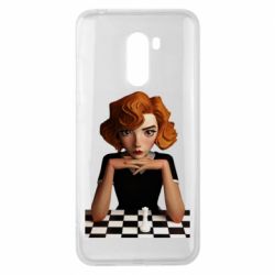 Чехол для Xiaomi Pocophone F1 The Queen's Gambit art - PrintSalon