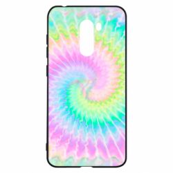 Чохол для Xiaomi Pocophone F1 Tie dye spiral - PrintSalon