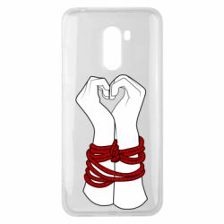 Чехол для Xiaomi Pocophone F1 Tied Hands - PrintSalon