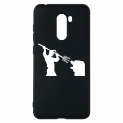 Чехол для Xiaomi Pocophone F1 Тризубом по морде - PrintSalon