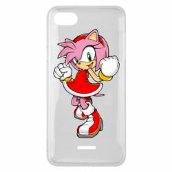 Чехол для Xiaomi Redmi 6A Amy Rose with smile