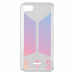 Чехол для Xiaomi Redmi 6A BTS gradient logo - PrintSalon