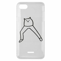 Чехол для Xiaomi Redmi 6A Cat in pants - PrintSalon