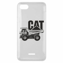 Чехол для Xiaomi Redmi 6A CAT logo and truck - PrintSalon