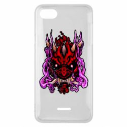 Чехол для Xiaomi Redmi 6A Darth Maul Japanese mask - PrintSalon