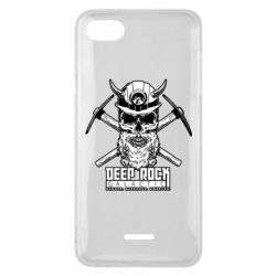 Чехол для Xiaomi Redmi 6A Deep Rock Galactic skull