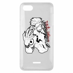 Чехол для Xiaomi Redmi 6A Demon Sukuna art - PrintSalon