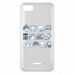 Чехол для Xiaomi Redmi 6A Doctor who icons - PrintSalon