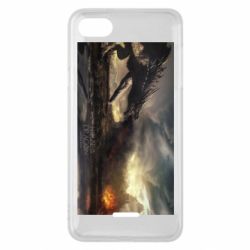 Чохол для Xiaomi Redmi 6A Дракон арт - PrintSalon