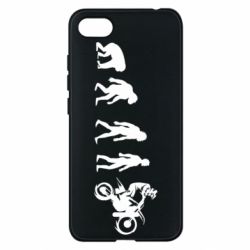 Чехол для Xiaomi Redmi 6A Эволюция мотоциклиста - PrintSalon