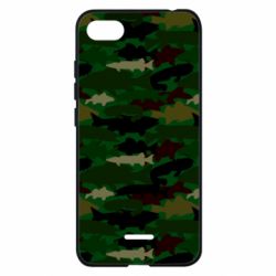 Чохол для Xiaomi Redmi 6A Fisherman Camouflage - PrintSalon