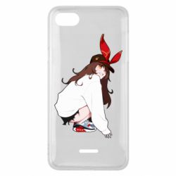 Чехол для Xiaomi Redmi 6A Genshin Impact Amber - PrintSalon