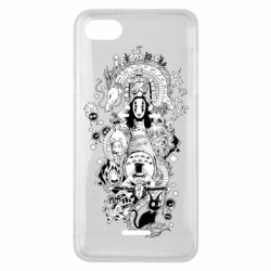 Чехол для Xiaomi Redmi 6A Герои Хаяо Миядзаки - PrintSalon