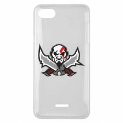 Чехол для Xiaomi Redmi 6A God of war Kratos vector