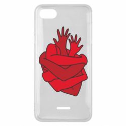 Чехол для Xiaomi Redmi 6A Heart out of hands - PrintSalon