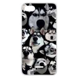Чохол для Xiaomi Redmi 6A Husky Emotions - PrintSalon