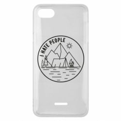 Чехол для Xiaomi Redmi 6A I hate people - camper - PrintSalon