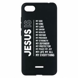 Чехол для Xiaomi Redmi 6A Jesus is - PrintSalon