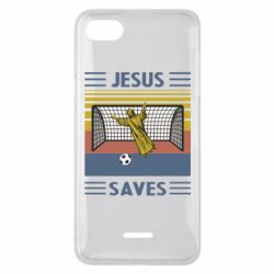 Чехол для Xiaomi Redmi 6A Jesus will save - PrintSalon