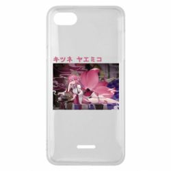 Чехол для Xiaomi Redmi 6A Кицунэ Яэ Мико - PrintSalon