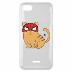 Чехол для Xiaomi Redmi 6A Кот паук - PrintSalon