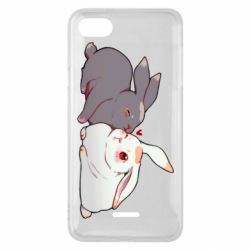 Чехол для Xiaomi Redmi 6A Кролики Вэй и Лань - PrintSalon