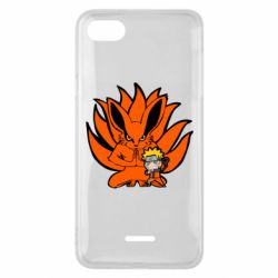 Чехол для Xiaomi Redmi 6A Kurama And Naruto - PrintSalon