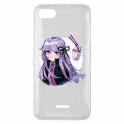 Чехол для Xiaomi Redmi 6A Kyoko Kirigiri glitch art - PrintSalon