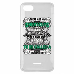 Чехол для Xiaomi Redmi 6A Mechanical Engineer - PrintSalon