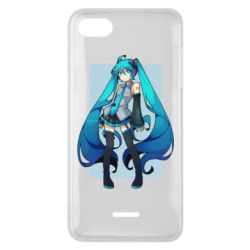 Чехол для Xiaomi Redmi 6A Miku art - PrintSalon