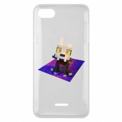 Чехол для Xiaomi Redmi 6A Minecraft King - PrintSalon