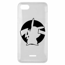 Чохол для Xiaomi Redmi 6A Pikachu silhouette
