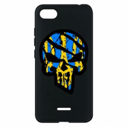 Чохол для Xiaomi Redmi 6A Punisher Coat of arms of Ukraine - PrintSalon
