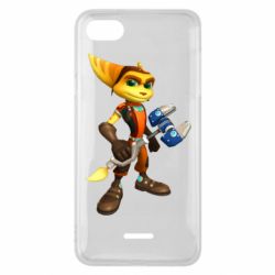 Чехол для Xiaomi Redmi 6A Ratchet & Clank game-PrintSalon Чехол для Xiaomi Redmi 6A Ratchet & Clank game