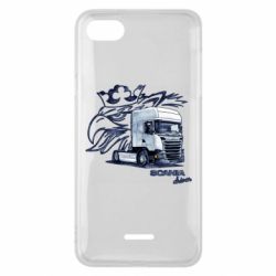 Чехол для Xiaomi Redmi 6A Scania watercolor art - PrintSalon