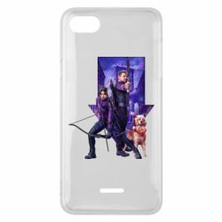 Чехол для Xiaomi Redmi 6A Соколиный глаз и Кейт Бишоп - PrintSalon