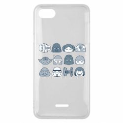 Чехол для Xiaomi Redmi 6A Star wars icons - PrintSalon
