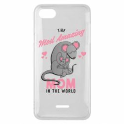 Чехол для Xiaomi Redmi 6A The Most amazing mom in the world - PrintSalon
