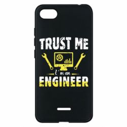 Чехол для Xiaomi Redmi 6A Trust me im an engineer - PrintSalon