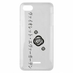 Чехол для Xiaomi Redmi 6A Violet Evergarden logo - PrintSalon