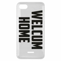 Чехол для Xiaomi Redmi 6A Welcum Home - PrintSalon