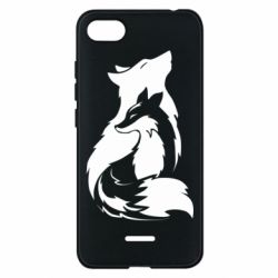 Чехол для Xiaomi Redmi 6A Wolf And Fox - PrintSalon