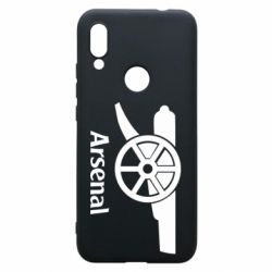 Чехол для Xiaomi Redmi 7 Arsenal simple logo - PrintSalon