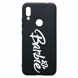 Чехол для Xiaomi Redmi 7 Barbie Logo - PrintSalon