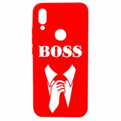 Чехол для Xiaomi Redmi 7 Boss Costume - PrintSalon