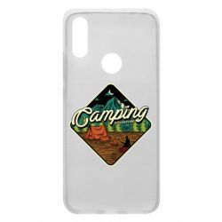 Чехол для Xiaomi Redmi 7 Camping and forest - PrintSalon