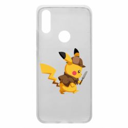 Чехол для Xiaomi Redmi 7 Cute Detective Pikachu - PrintSalon