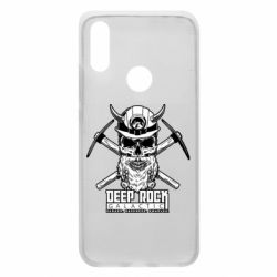 Чехол для Xiaomi Redmi 7 Deep Rock Galactic skull - PrintSalon