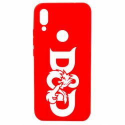 Чехол для Xiaomi Redmi 7 Dungeons s Dragons logo - PrintSalon