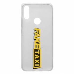 Чехол для Xiaomi Redmi 7 Fake taxi logo 2 - PrintSalon